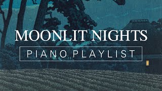 【Beautiful Piano】 "Moonlit Nights" - Japanese Inspired Piano BGM , no AI music