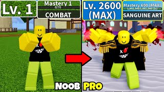 Beating Blox Fruits using All Fighting Styles! Level 0 to Max Level Noob to Pro in Blox Fruits!