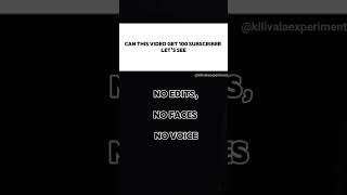 100 subscriber challenge 💪#youtubeshorts #challenges #100kviews #shortsfeed #viraltest #subscribeme