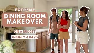 $500 DINING ROOM MAKEOVER | decor shopping, decorating, and a SURPRISE reveal