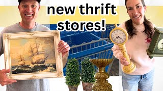 Thrift With Me For Antique and Vintage Home Decor To Do French Country Makeovers