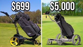 2025年のPGAショーに登場するすべての電動プッシュカート