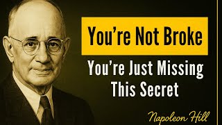 You are not Broke, $You are just missing the secret - Napoleon Hill
