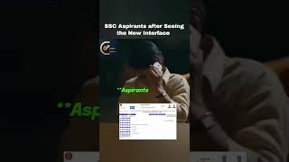 Ssc aspirants after seeing new interface #ssc #sscnewvendor #ssccgl #sscexam