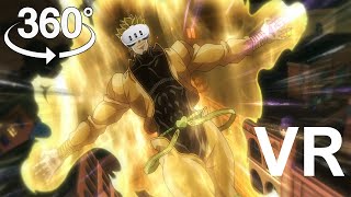 DIO's 'The World' and  Road Roller Attack in 360° VR | 4K | Immersive Jojo Experience