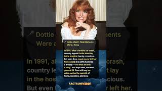 🎤 Dottie West’s Final Moments Were a Song #truestory #celebrityfacts