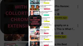 Make YouTube scrolls ✨smarter✨ not harder #youtubehack #chromehacks