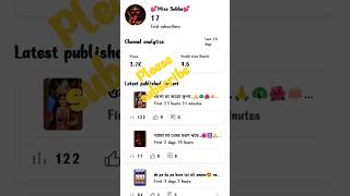 স্বপ্ন ছিল ইউটিউবার হওয়ার অনেক আশা নিয়ে এসেছিলাম#shorts #youtube
