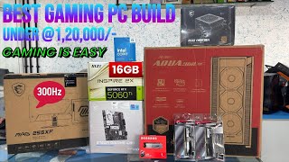 Best Gaming Pc Build Under 1.2lac | 14400f | RTX5060TI 16GB #gaming #pcbuild