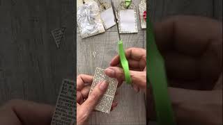 Upcycle Old Book Pages into Beautiful Gift Tags #diy #craft