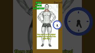 Side Neck Stretch #SideNeckStretch #Mobility #NeckCare #StretchEveryday#gym#shorts #trending #fit