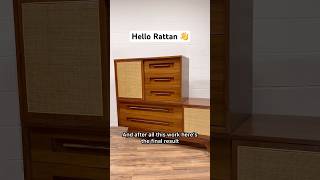Add #rattan #midcenturymodernfurniture #furnitureflip #midcenturyfurniture #woodworking #restoration