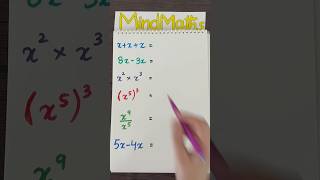 Algebra Shortcuts #mathshorts #maths #mathtricks #mentalmath #mathematics #algebra #mathhacks