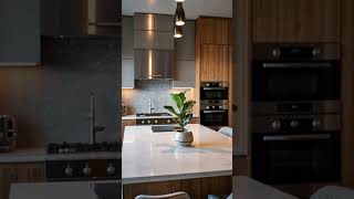 Modern Kitchen Goals 😍🔥 #KitchenInspo #ModernLuxury #DreamKitchen #InteriorDesign