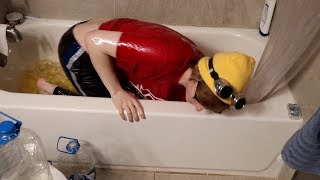 Trying to Escape Bathtub Full of Olive Oil (Challenge)