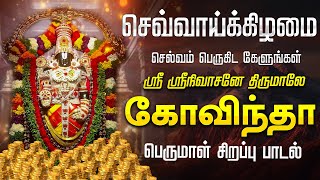 🔴LIVE SONGS செவ்வாய் இந்த பாடல் ஒலிக்கும் இடத்தில் செல்வம் சேரும் திருமாலே கோவிந்தா Perumal Song