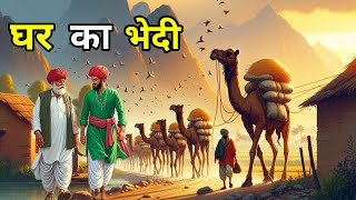 🔴 घर का भेदी  । Hindi Moral Story । kahani bed time story । cartoon story। कहानी