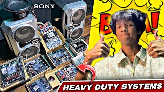 Sony speaker set, 6” subwoofer, class d amplifier - mt21, tb-21, xy-s350h, xy-s220h, 5630 amplifier