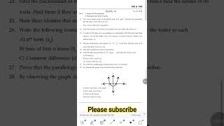AP SSC/10th CLASS 2025-26 Maths blue print/model paper👍💯 #maths #10th #exam #apssc #education #ssc