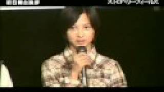 谷村美月　舞台挨拶イン『ストロベリーフィールズ」