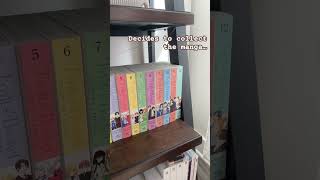 My collecting journey 🤍 #manga #mangacollector #naruto #fruitsbasket #books #demonslayer