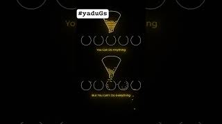 You can do anything_ but not everything #compassionateacts #dailyacts #yadugs
