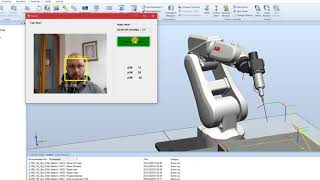 ABB RobotStudio Face Detection Test
