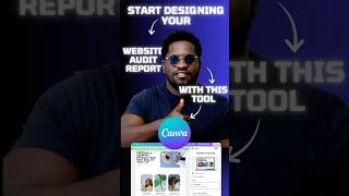 Create a WEBSITE Report using Canva