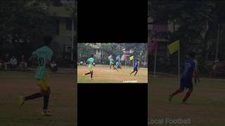 বাজে ভাবে মারলো 🤯😲 #localfootball #football #footballshorts #viral #viralvideo