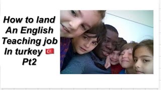 Teaching English in turkey 🇹🇷