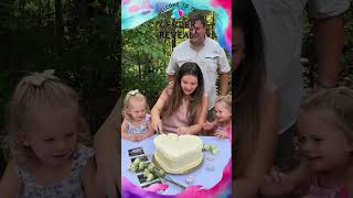 Cute family Gender Reveal ❤️💙 #family #genderreveal