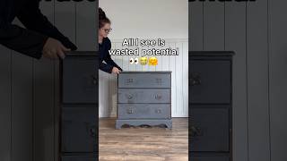 Are the knobs boring?? 🙃 #furnitureflip #furnituremakeover #dressermakeover