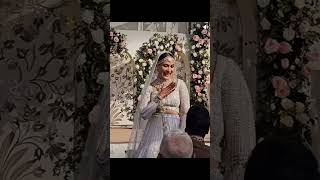 Mehazabien Chowdhury's dance on her wedding day 🤍 #desiwedding #mehazabien #bangladeshibiye #couple