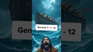 Genesis 7 : 1 - 12 #BibleVerse #BibleVideo