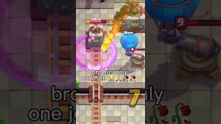 L Fireball defence 🥀 #clashroyale #supercellcreator #gaming #memes
