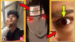 Itachi Eye Reel - Full Editing Tutorial | InShot Tutorial | SurgeWave 77