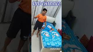 Vinayak Tidying up his bed