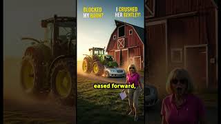 HOA Karen Blocked My Barn Door With Her New Bentley — So I Crushed It With My Tractor