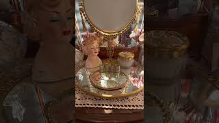 Vintage Vanity Items! Estate sale Finds! #vintagevanity #estatesalefinds #vintagemakeup