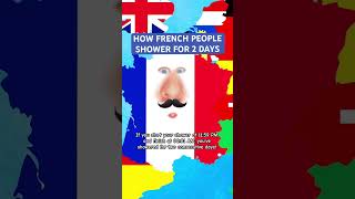 How French ppl shower for 2 consecutive days! 💀💀#languagelearning #languages #worldcultures #humor