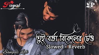 Tui Borsha Bekeler Dheu Lofi | Slowed and reverb | Rocky |