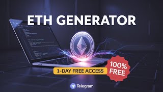 ETH Generator 2025 — Free Ethereum Generator Soft | Flash ETH Cloud Mining Test Access
