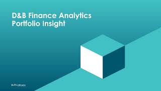 Explained: D&B Finance Analytics - Portfolio Insight (E15)