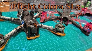 iFlight Cidora SL5 first impression | FPV Freestyle Drone | hear the motors chime