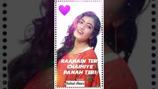 #rashmika_mandanna Rashmika Mandanna WhatsApp video status।। tarasti hai nigahen WhatsApp status।।