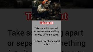 phrasal verbs with "take"
 #phrasalverbs
 english learning