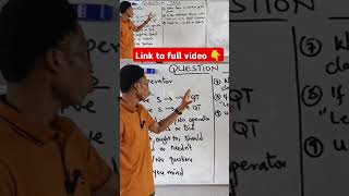 QUESTION TAGS #english #JAMB #WAEC