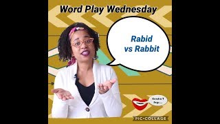 Word Play Wednesday | Rabid