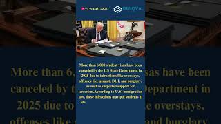 📉 Visa Revocations Jump from 16K to 40K! #BreakingNews #StudentVisa #uscis #VisaNews #VisaUpdate