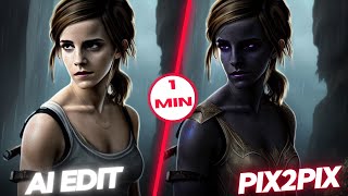 Photo Edit Like A Pro with No Photoshop Skills Required: Pix2Pix Ai Photo Editing Demo